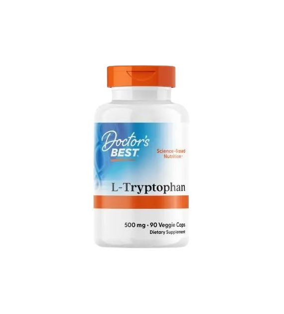 DOCTOR'S BEST L-Tryptophan 500 mg (90 kaps.)