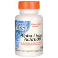 DOCTOR'S BEST Alpha Lipoic Acid, 600 mg (60 vcaps)