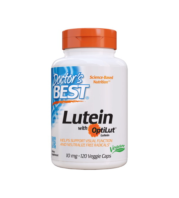 DOCTOR'S BEST Luteina i Zeaksantyna - OptiLut (120 kaps.)