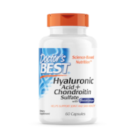 DOCTOR'S BEST Hyaluronic Acid + Chondroitin Sulfate with BioCell Collagen (60 kaps.)