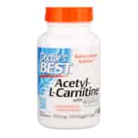 DOCTOR'S BEST Acetyl L-Carnitine with Biosint Carnitines, 500 mg (120 vcaps)