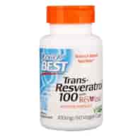 DOCTOR'S BEST Trans-Resveratrol with Resvinol-25, 100 mg (60 vcaps)