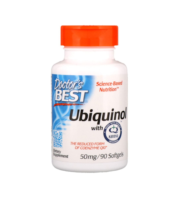DOCTOR'S BEST Ubichinol - Koenzym Q10 50 mg (90 kaps.)