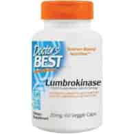 DOCTOR'S BEST Lumbrokinase, 20 mg (60 vcaps)