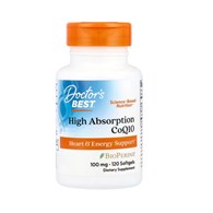 DOCTOR'S BEST Koenzym Q10 100 mg i Piperyna BioPerine (120 kaps.)