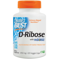 DOCTOR'S BEST D-Ribose, 850 mg (120 vcaps)
