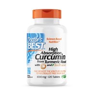 DOCTOR'S BEST Curcumin C3 Complex with Bioperine (120 tabl.)