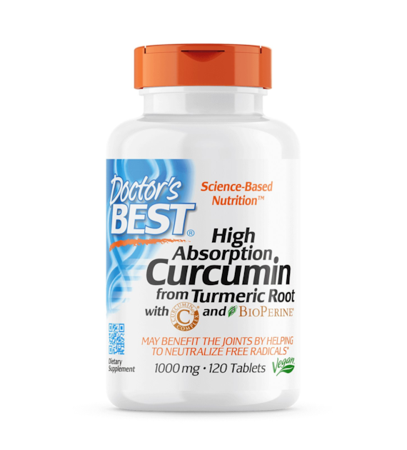 DOCTOR'S BEST Curcumin C3 Complex with Bioperine (120 tabl.)