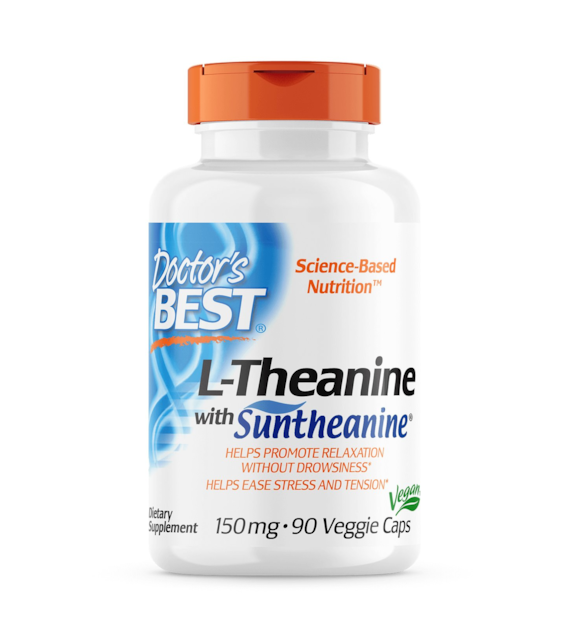 DOCTOR'S BEST L-Theanine - L-Teanina (90 kaps.)
