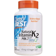 DOCTOR'S BEST Witamina K2 MK7 45 mcg (60 kaps.)
