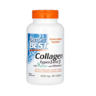 DOCTOR'S BEST Collagen Types I and III (180 tabl.)