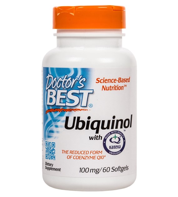 DOCTOR'S BEST Ubiquinol with Kaneka Qh, 100 mg (60 Softgels)