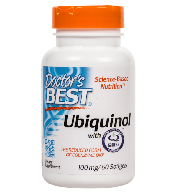 DOCTOR'S BEST Ubichinol - Koenzym Q10 100 mg (60 kaps.)