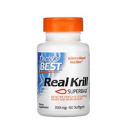 DOCTOR'S BEST Olej z Kryla - Real Krill (60 kaps.)
