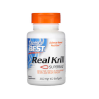 DOCTOR'S BEST Real Krill, 350 mg (60 Softgels)