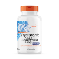 DOCTOR'S BEST Hyaluronic Acid + Chondroitin Sulfate with BioCell Collagen (180 kaps.)
