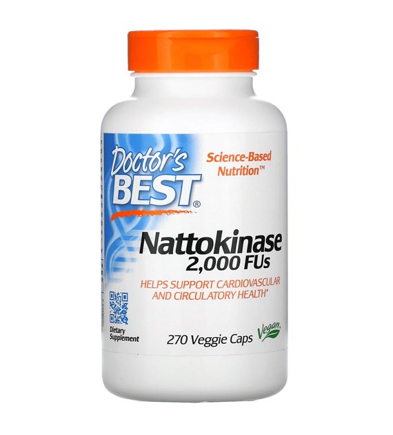 DOCTOR'S BEST Nattokinase 2000 FUs (270 caps)