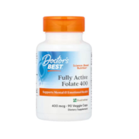 DOCTOR'S BEST Folian Quatrefolic 400 mcg (90 kaps.)