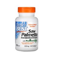 DOCTOR'S BEST Saw Palmetto Berries - Palma Sabalowa - standaryzowany ekstrakt (180 kaps.)