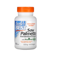 DOCTOR'S BEST Saw Palmetto Berries - Palma Sabalowa - standaryzowany ekstrakt (180 kaps.)