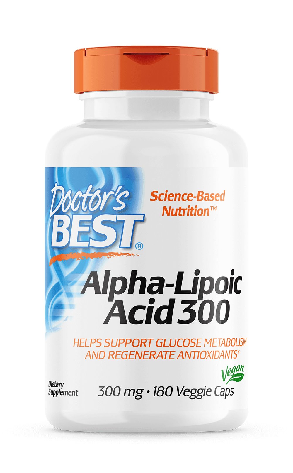 DOCTOR'S BEST ALA - kwas alfa liponowy 300 mg (180 kaps.)