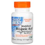 DOCTOR'S BEST Stabilized R-Lipoic Acid 200 mg (60 kaps.)