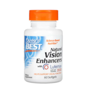 DOCTOR'S BEST Natural Vision Enhancers (60 Softgels)