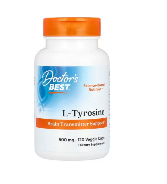 DOCTOR'S BEST L-Tyrosine (120 kaps.)