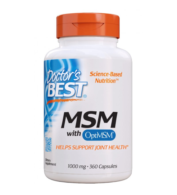 DOCTOR'S BEST MSM OptiMSM (360 kaps.)