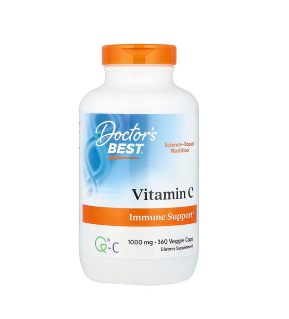 DOCTOR'S BEST Witamina C 1000 mg (360 kaps.)