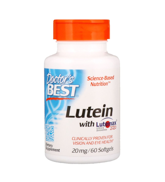 DOCTOR'S BEST Luteina i Zeaksantyna - Lutemax (60 kaps.)