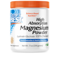 DOCTOR'S BEST High Absorption Magnesium Powder - Magnez (200 g)