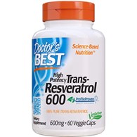 DOCTOR'S BEST Trans-Resveratrol 600 mg (60 kaps.)