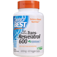 DOCTOR'S BEST Trans-Resveratrol 600, 600 mg (60 vcaps)