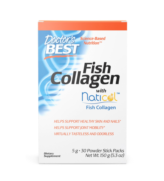 DOCTOR'S BEST Fish Collagen with Naticol saszetki 5 g (30 szt.)