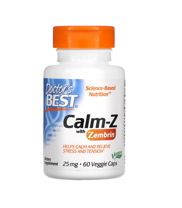 DOCTOR'S BEST Calm-Z with Zembrin (60 kaps.)