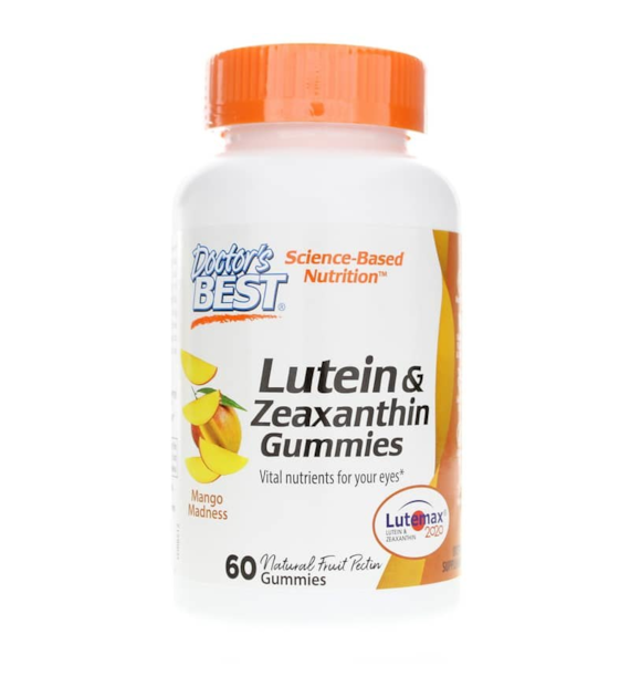 DOCTOR'S BEST Lutein & Zeaxanthin Gummies (60 żelek)