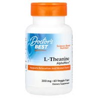 DOCTOR'S BEST L-Theanine AlphaWave (60 kaps.)