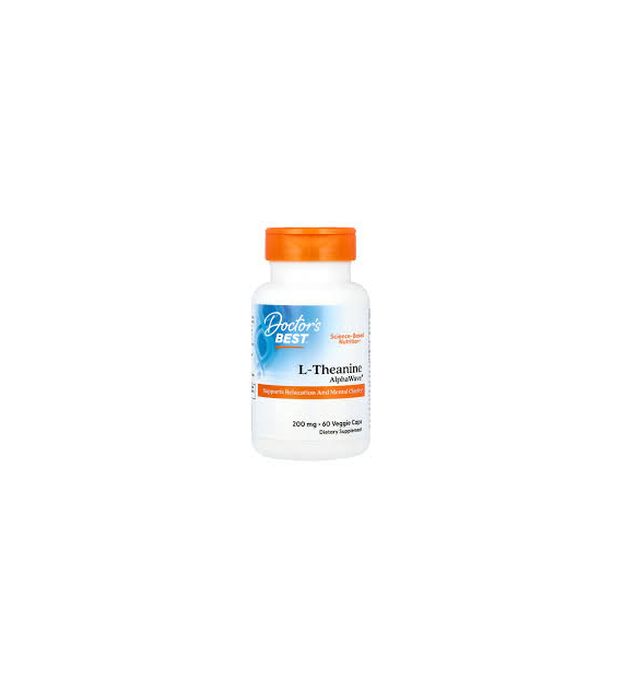 DOCTOR'S BEST L-Theanine AlphaWave (60 kaps.)