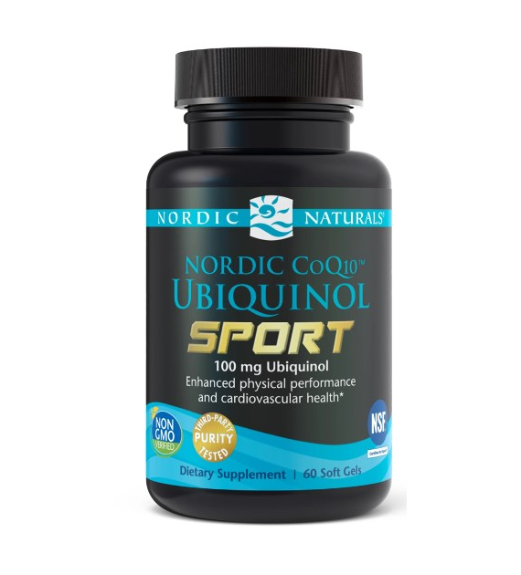 NORDIC NATURALS CoQ10 Ubiquinol Sport (60 kaps.)