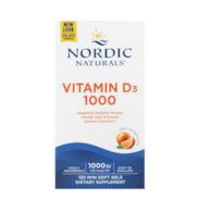NORDIC NATURALS Nordic Vitamin D3, 1000 IU (120 sgels)