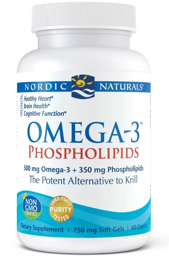 NORDIC NATURALS Omega-3 Phospholipids, 500 mg (60 sgels)