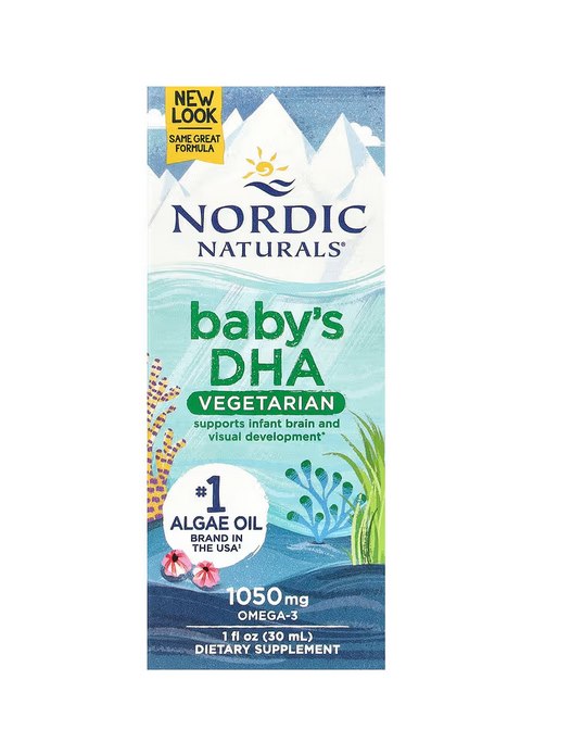 NORDIC NATURALS Baby's DHA Vegetarian, 1050 mg (30 ml / 1 fl. oz.)