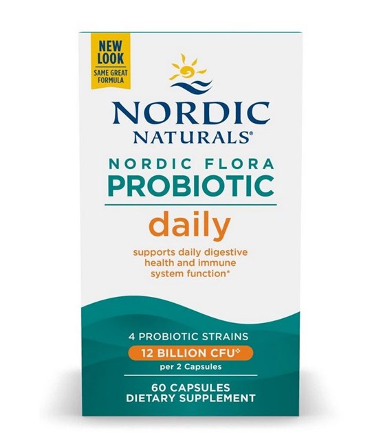 NORDIC NATURALS Nordic Flora Probiotic Daily (60 caps)