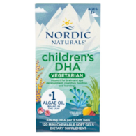 NORDIC NATURALS Childrens DHA Vegetarian (120 kaps.)