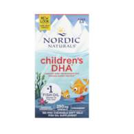 NORDIC NATURALS Childrens DHA 250 mg (180 kaps.)