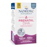 NORDIC NATURALS Prenatal DHA, 830 mg Unflavored (90 sgels)