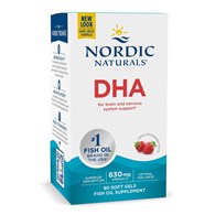 NORDIC NATURALS DHA, 830 mg Strawberry (90 sgels)