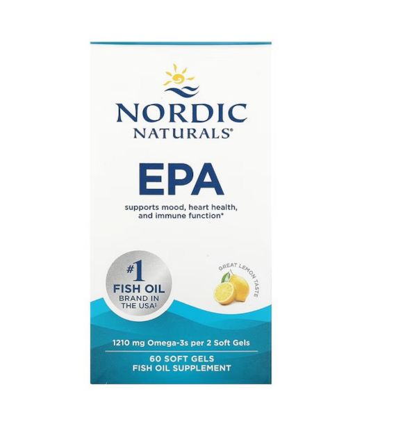 NORDIC NATURALS EPA Omega-3 Oil (60 kaps.)