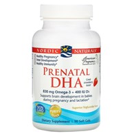 NORDIC NATURALS Prenatal DHA, 830 mg Strawberry (90 sgels)